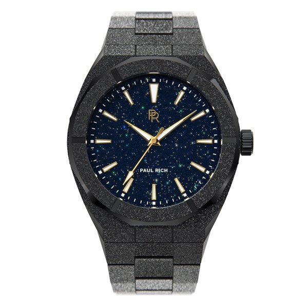 Paul Rich Mens Luxury Watch  Black Blue